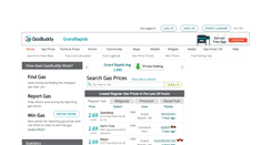 Desktop Screenshot of grandrapidsgasprices.com